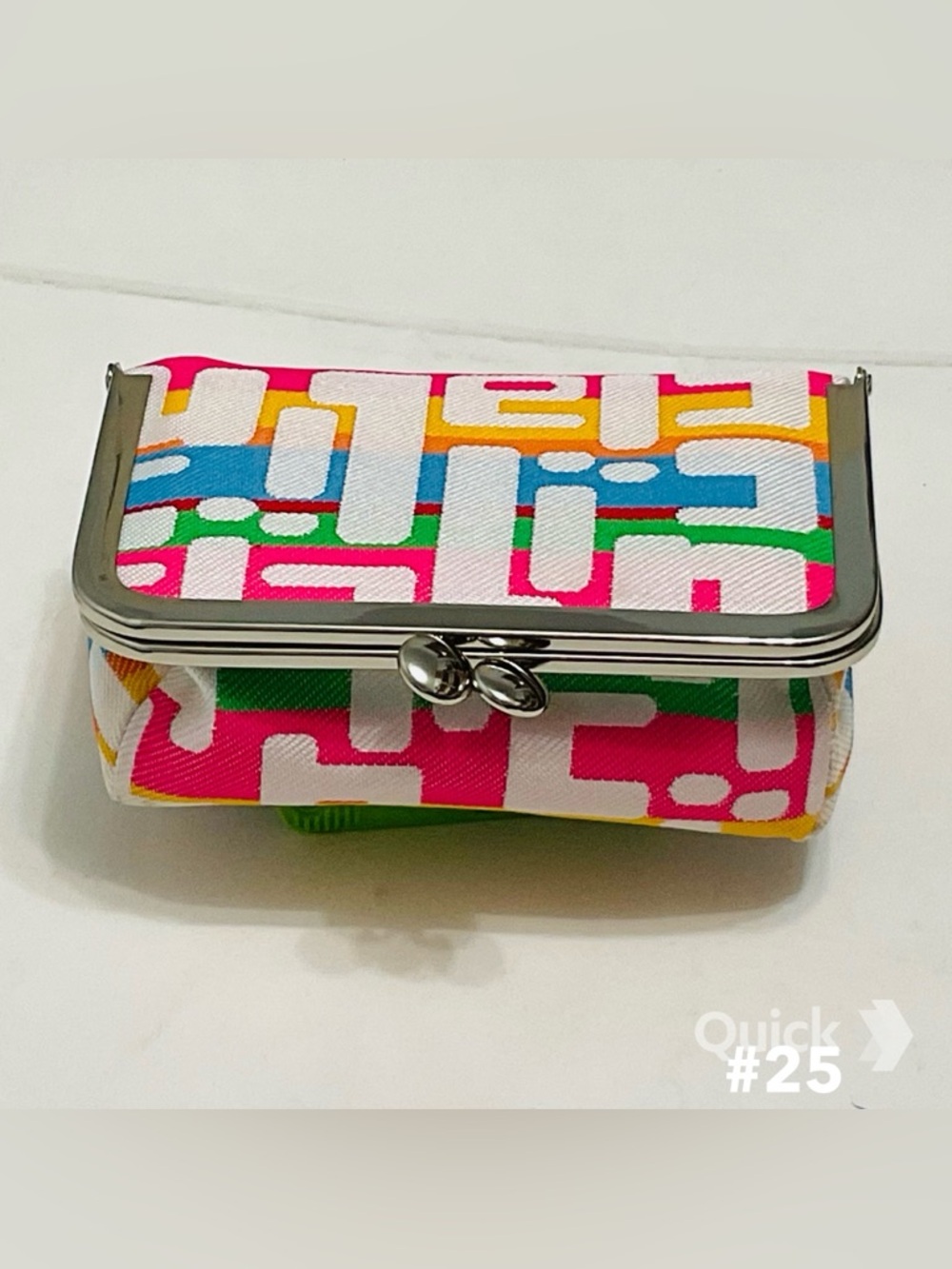 Leather Travel Cosmetic Case - Small # 25